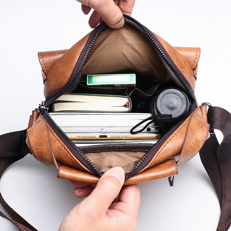 Men's Document Korean Style Business Vertical Men's Chest Bags