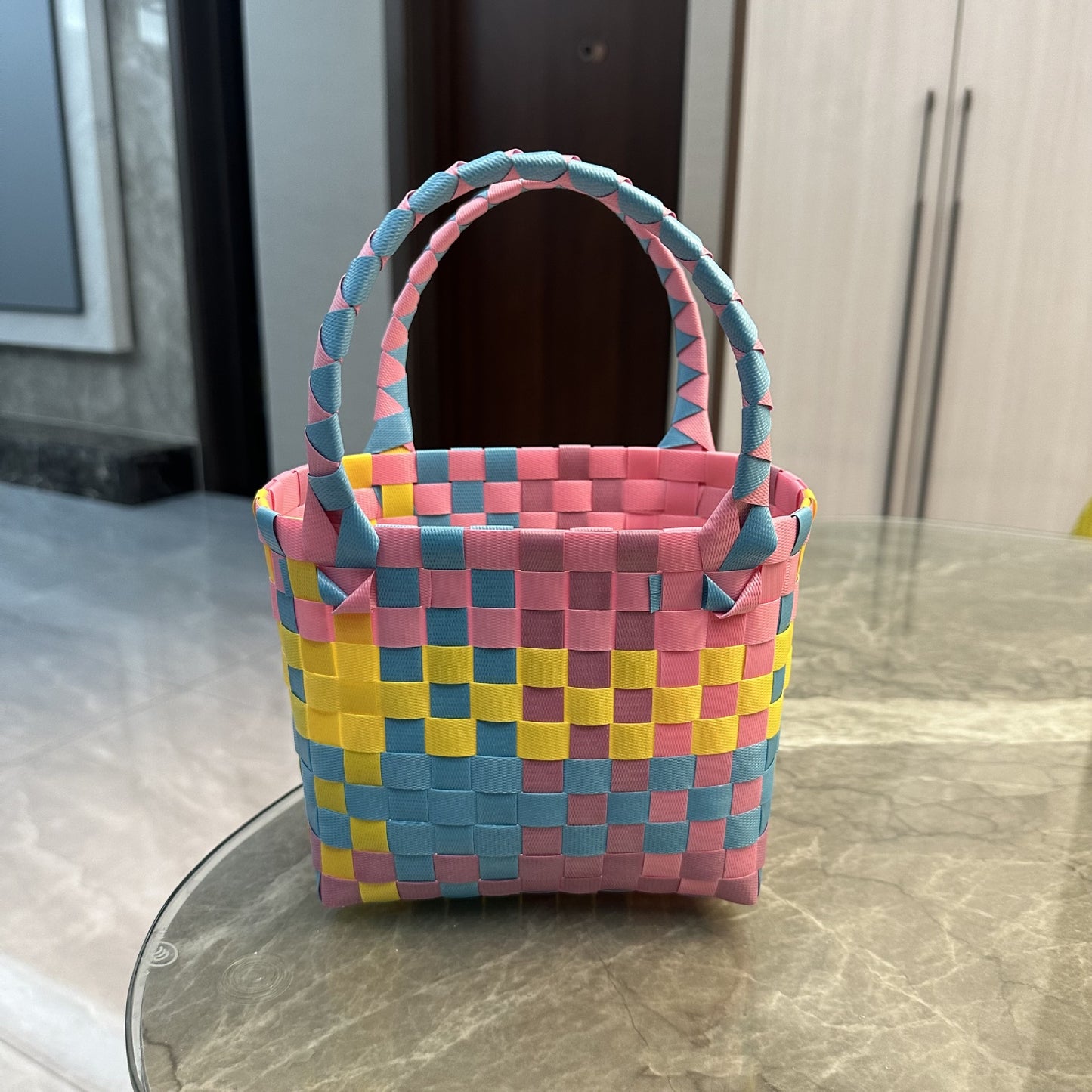Women's & Children's & Plastic Woven Gift Basket Handbags
