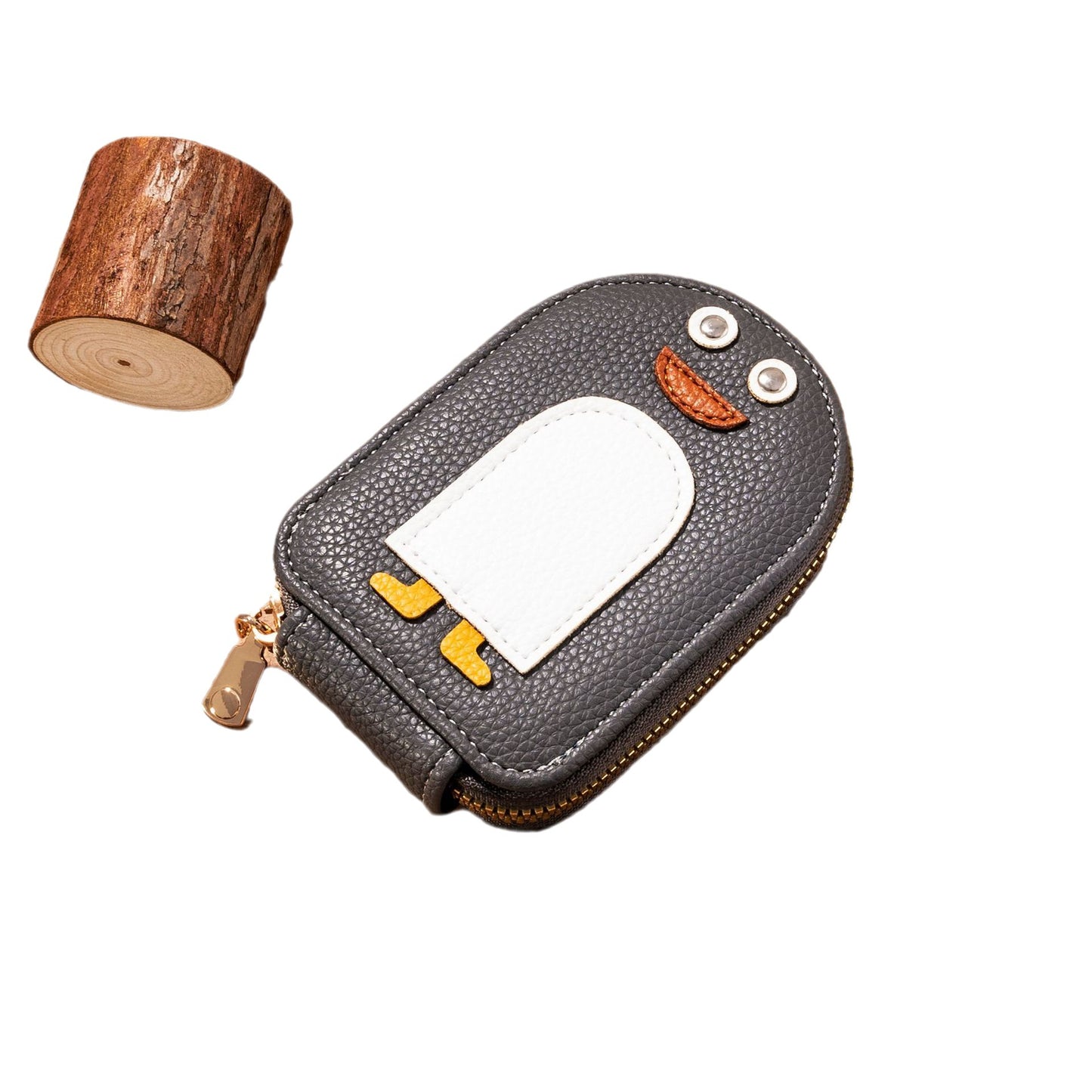 Cartoon Penguin Cute National Fashion Expanding Card Holder