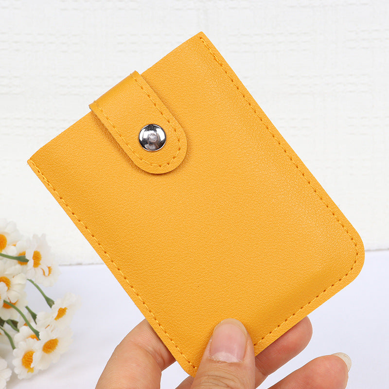 Women's Thin Layered Telescopic Large Capacity Multiple Card Holder