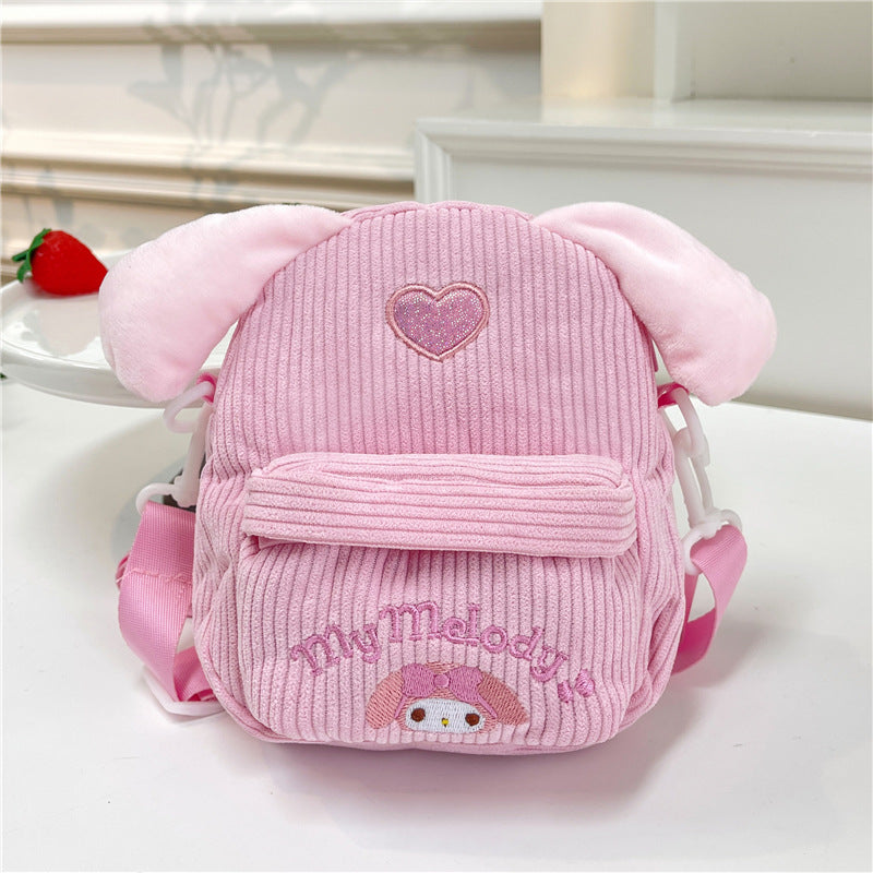 Today Plush Heart Cute Large Capacity Crossbody Bags