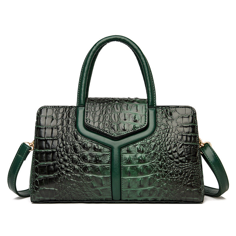 Women's Light Luxury Leather Cowhide Chinese Style Handbags