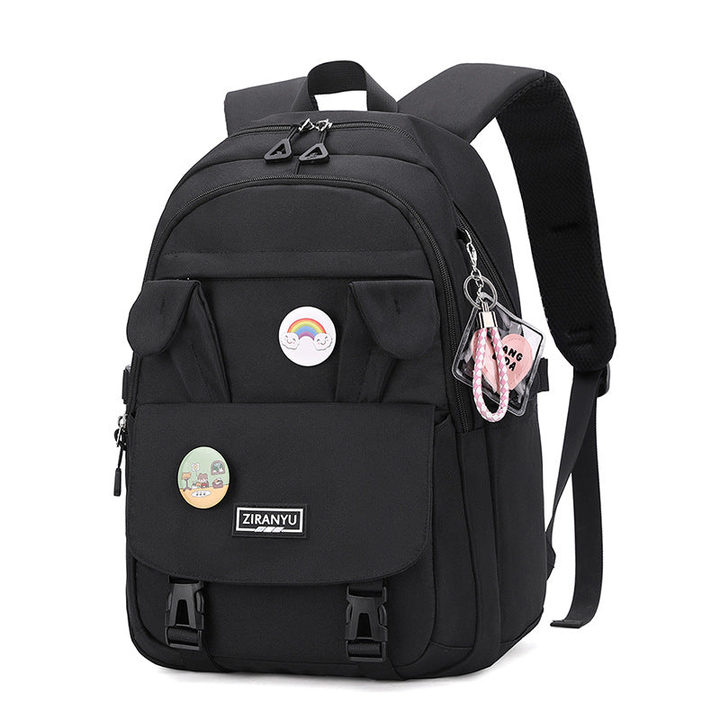 Natural Fish College Style High And Large Capacity Fashion Backpacks