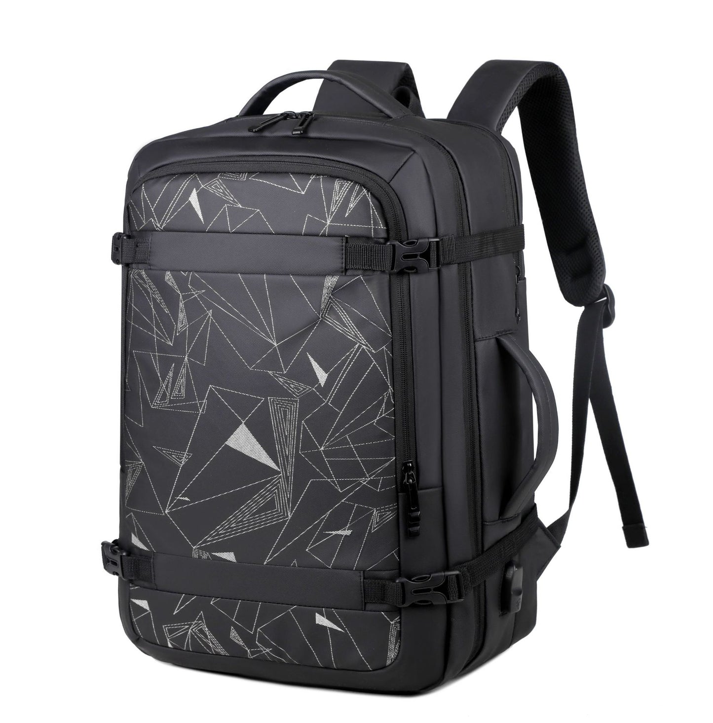 Women's & Men's & Large Capacity Expansion Extended Charging Backpacks