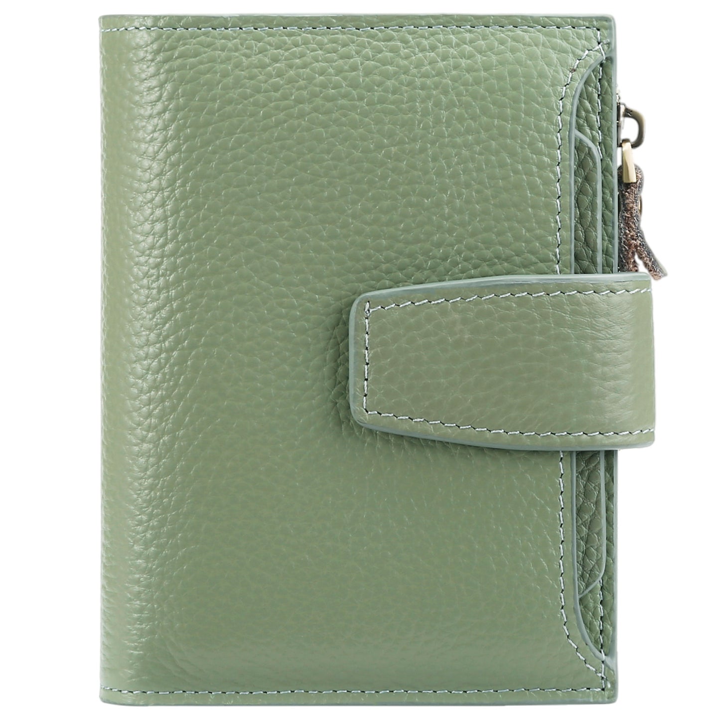 Women's Leather Short Korean Style Multifunctional License Ladies Wallets