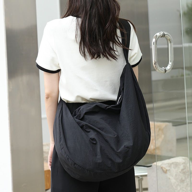 Graceful Leisure Artistic Dumpling Fresh Nylon Crossbody Bags