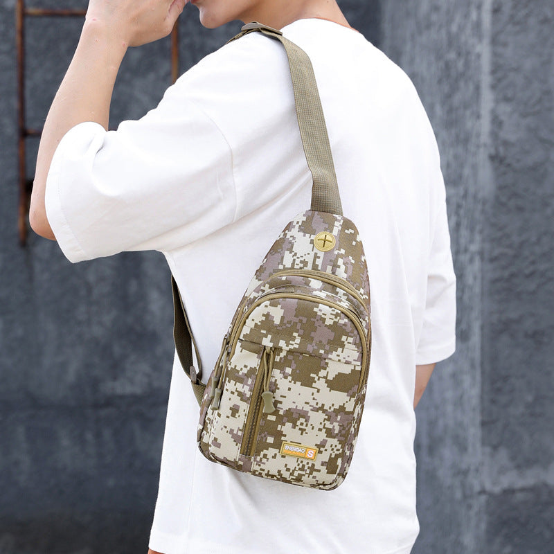 Women's & Men's & Camouflage Multifunctional Versatile Combat Men's Chest Bags