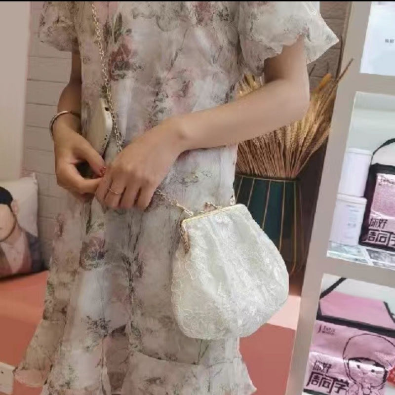 Summer Retro Fairy For Cheongsam Portable Gentle Style Crossbody Bags