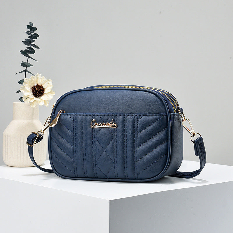 Classic Women's Summer Stylish Textured Niche Crossbody Bags