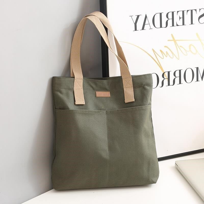 Women's Canvas Class Commuter Niche Large Capacity Shoulder Bags