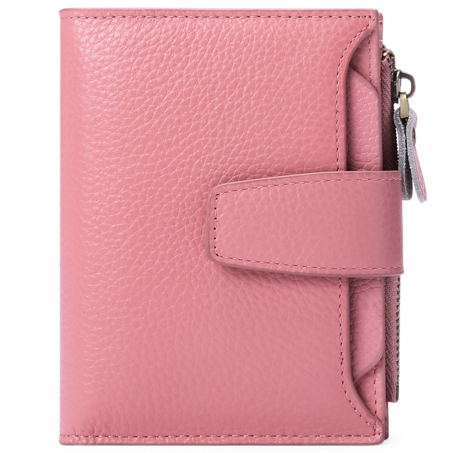 Women's Leather Short Korean Style Multifunctional License Ladies Wallets