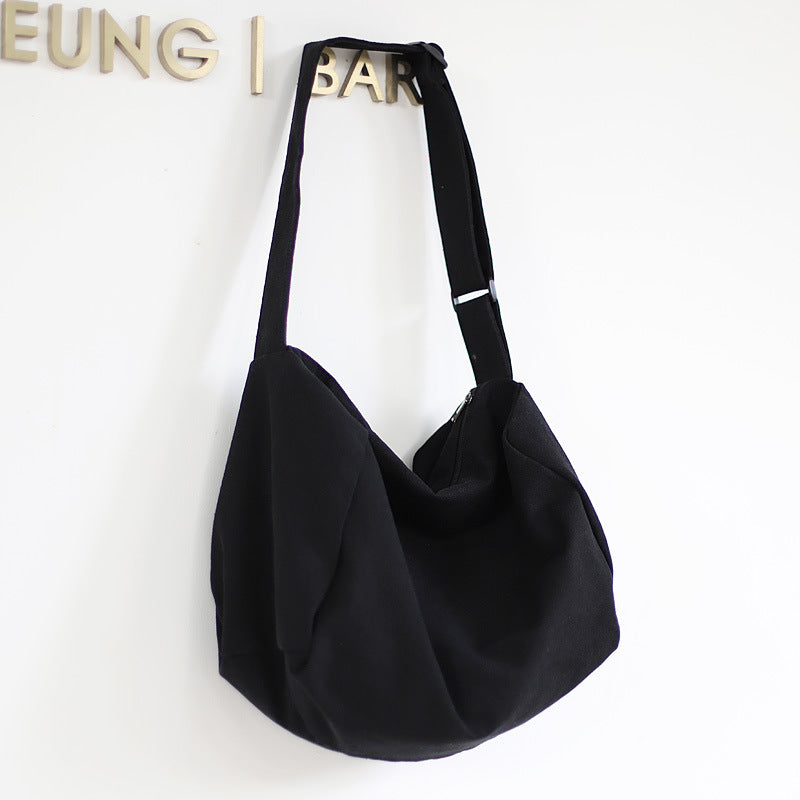 Simple Canvas Leisure Forest Artistic Cloth Crossbody Bags