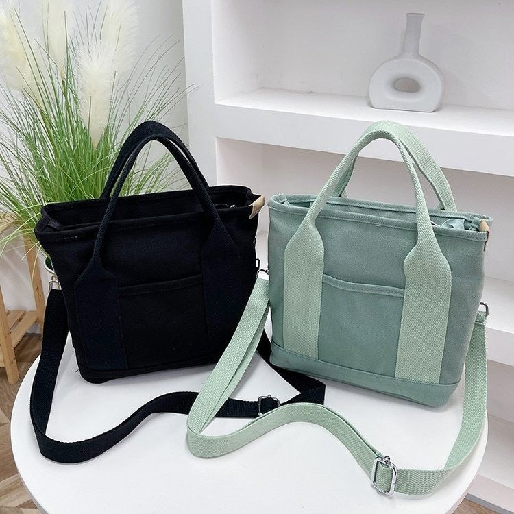 Capacity Style Canvas Outing Mummy Leisure Handbags