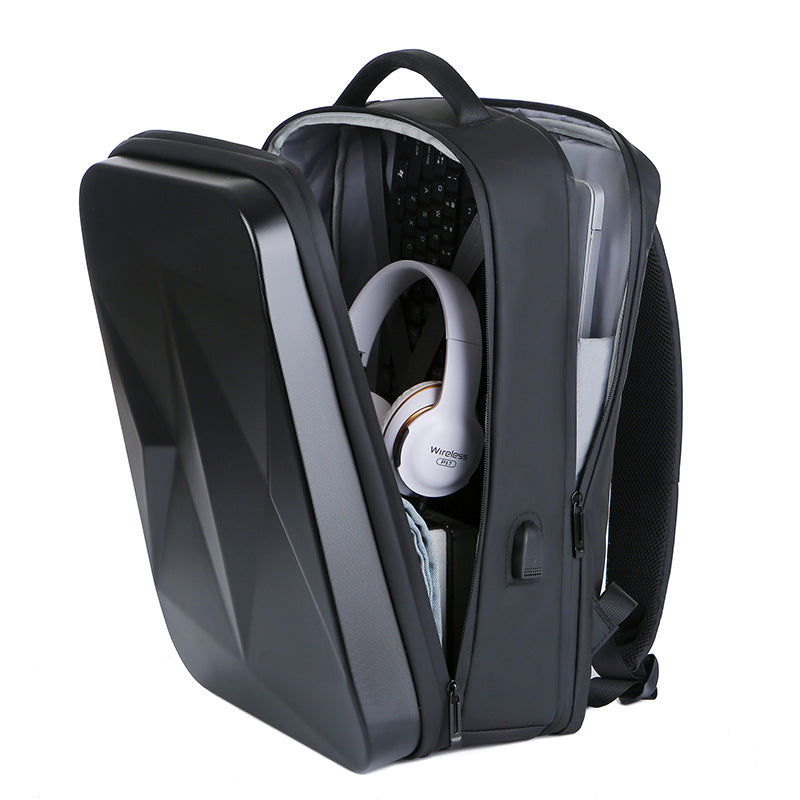 Men's Waterproof Leisure Large Capacity Hardshell Backpacks