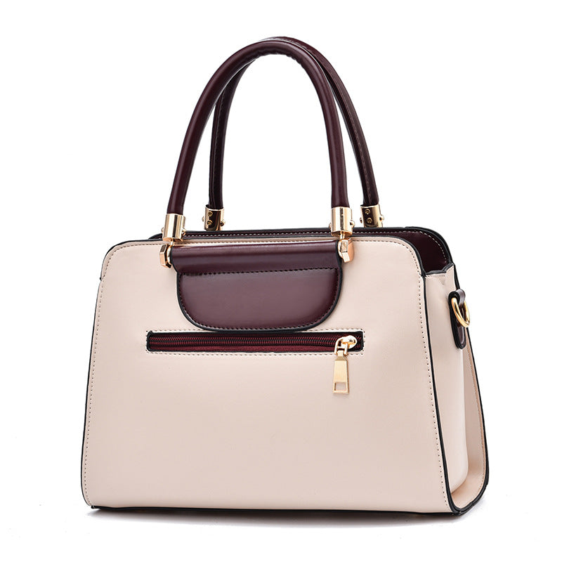 Women's Fashion Large Capacity Korean Style Contrast Shoulder Bags