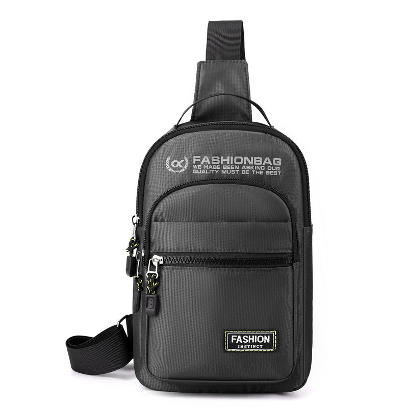 Men's Elegant Classy Oxford Cloth Waterproof Men's Chest Bags