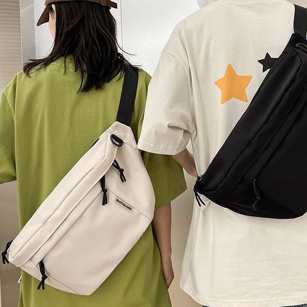 Women's & Men's & Trendy Boys Large Fashion Men's Chest Bags