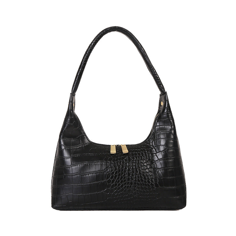 Women's Fashion Minimalism Texture Underarm Popular Today Shoulder Bags
