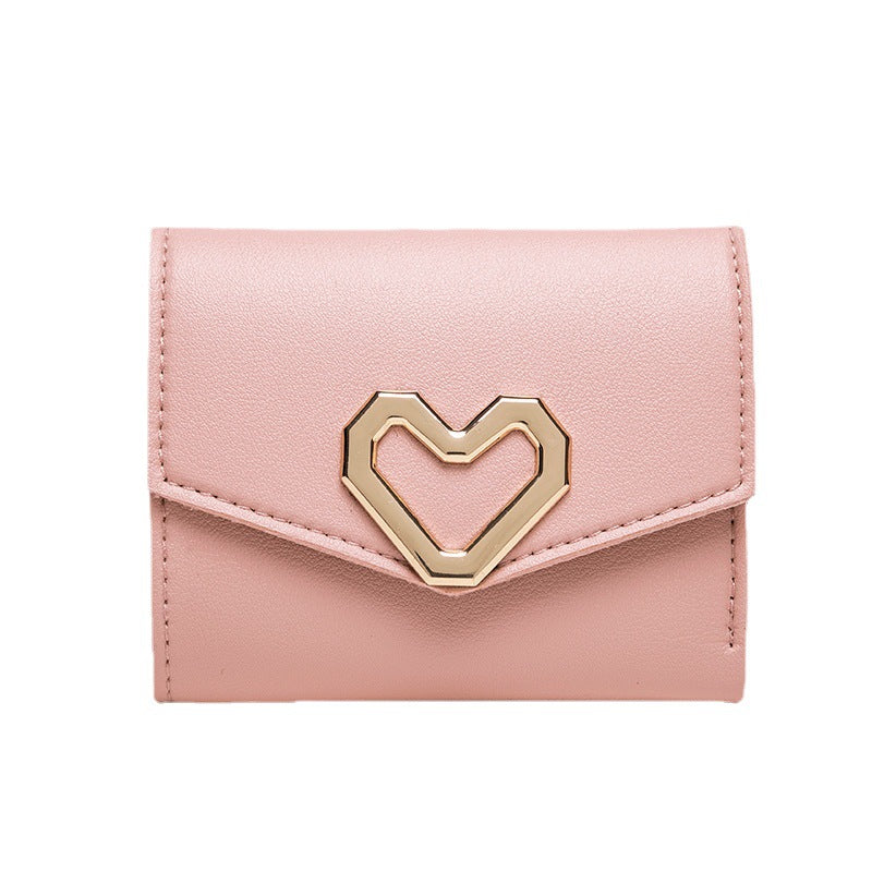 Popular Glamorous Women's Three Fold Love Handbags