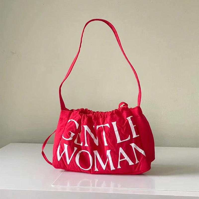 Women's Quilted Down Puffy Dumpling Fashion Shoulder Bags