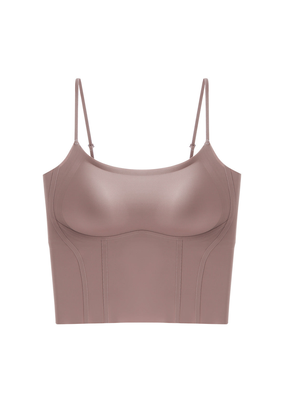 Vest Fixed Cup Backless Traceless Jelly Bras