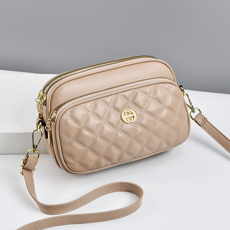 Women's Autumn Fashion Pouches Trendy Rhombus Crossbody Bags