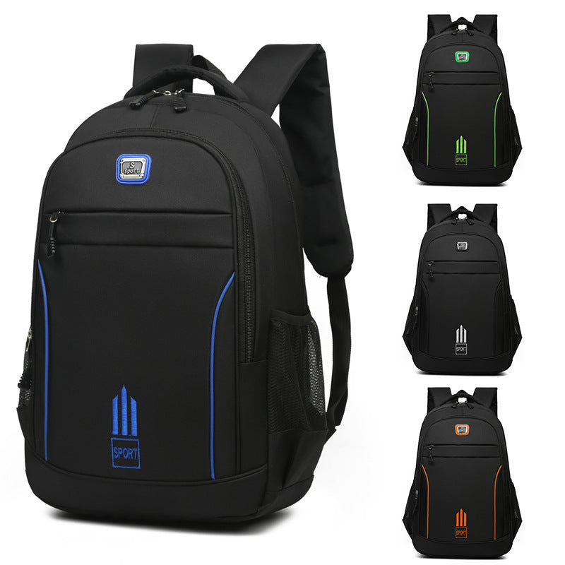 Men's Nylon Oxford Cloth Large Capacity Leisure Backpacks