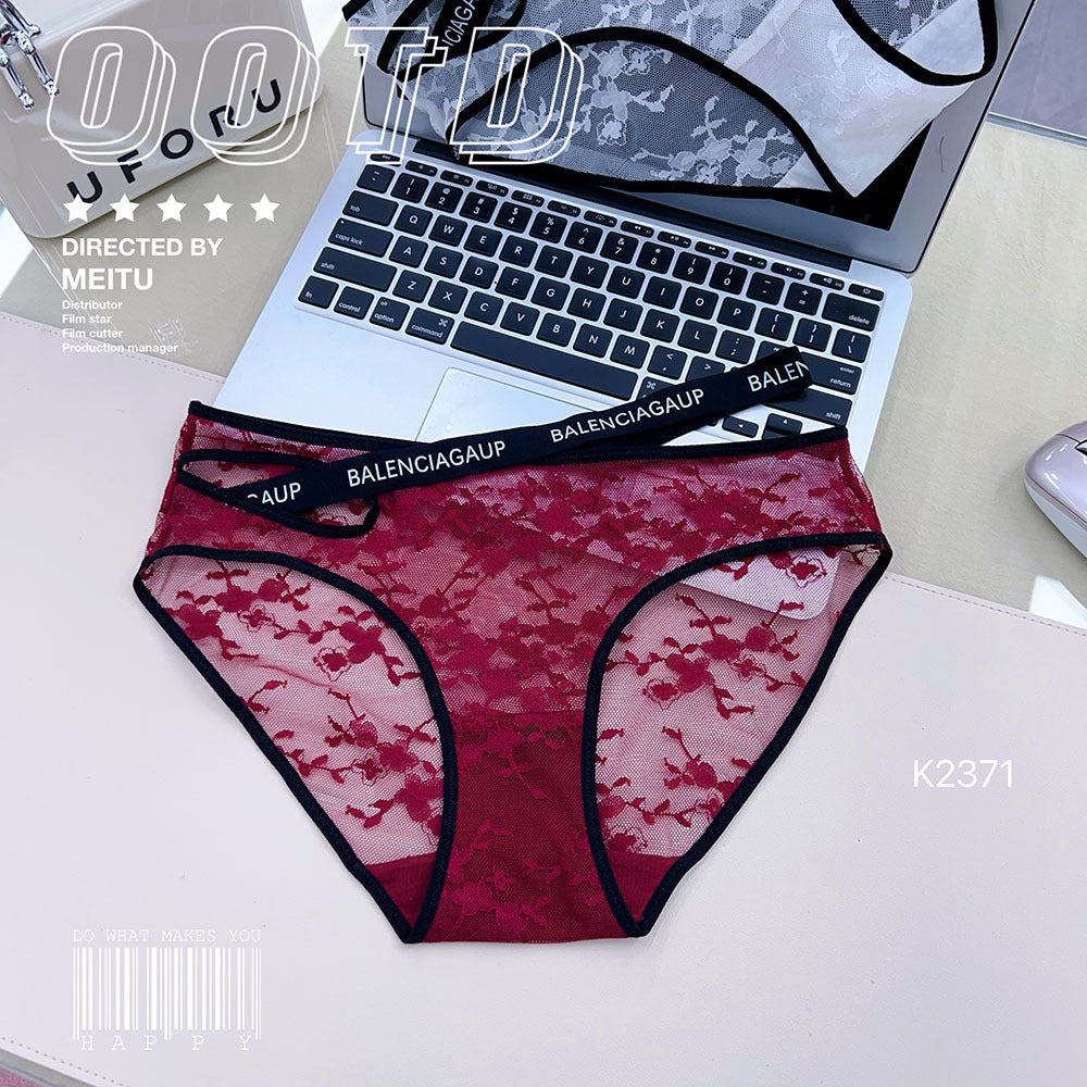 Sexy Lace Underwear Letter Fashion Pure Panties