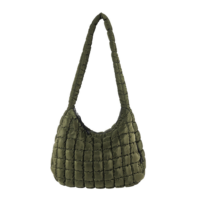 Women's Fashion Portable Dumpling Large Capacity Down Crossbody Bags