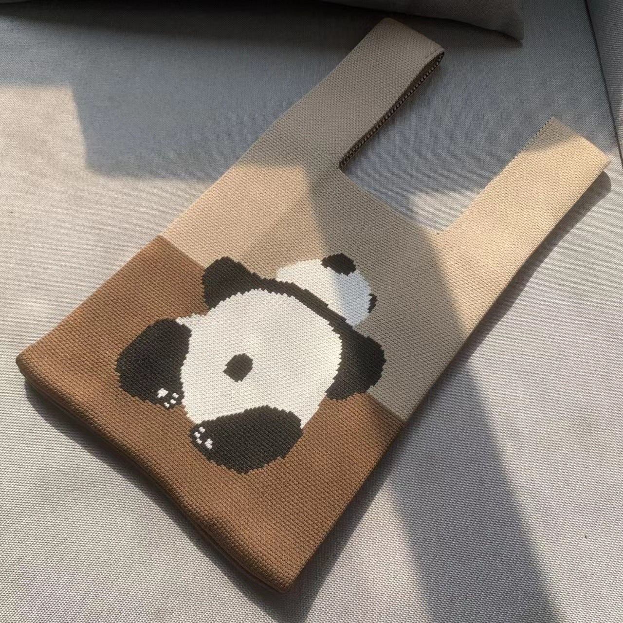 Women's Knitted Wool Vest Hand Carrying Box Handbags