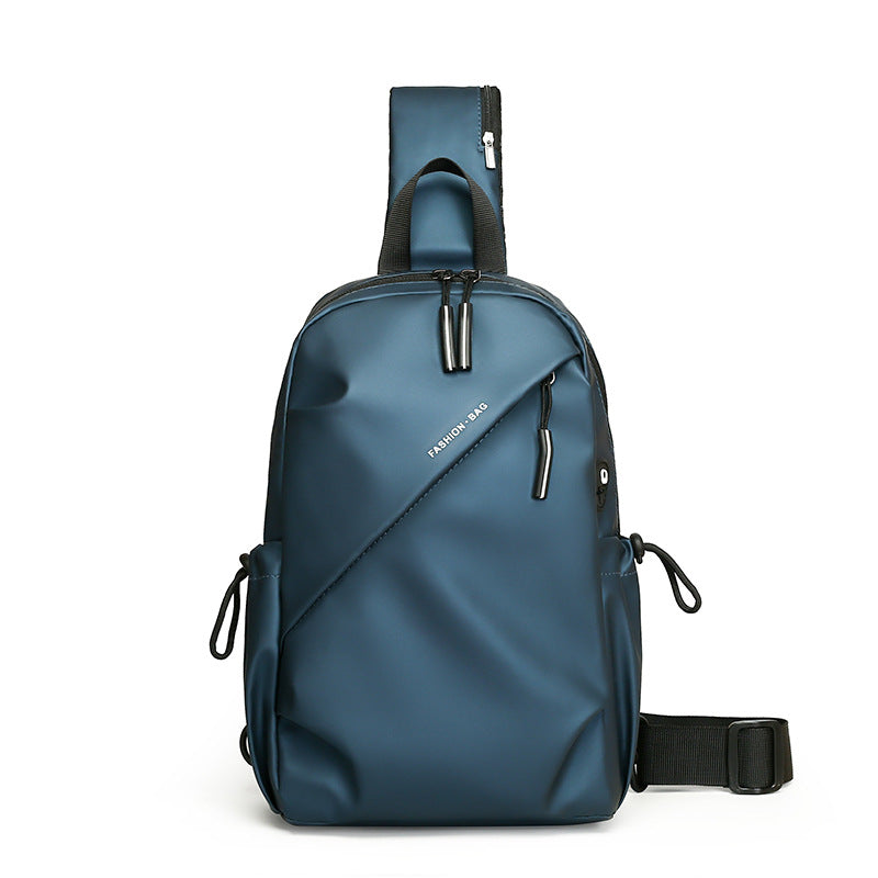 Men's Graceful Oxford Simple Color Trendy Men's Chest Bags