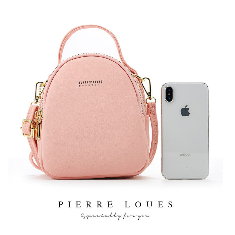 Women's Pierre Korean Style Solid Color Simple Backpacks