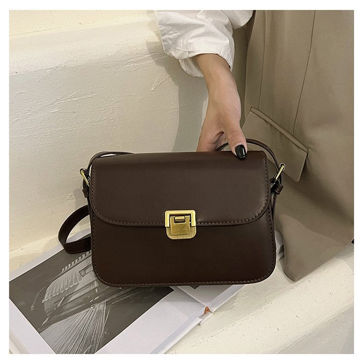 Elegant Slouchy Women's Fashion Retro Tofu Crossbody Bags