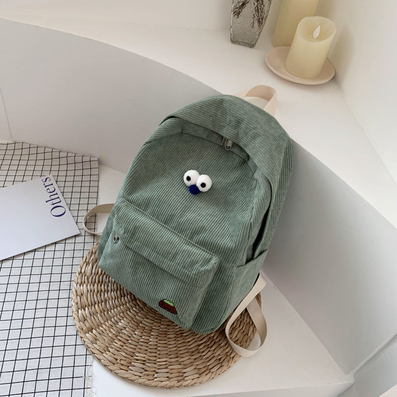 Women's Korean Style Campus High College Class Backpacks