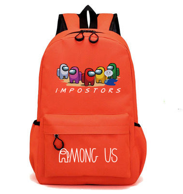 Children's Among Primary Space Werewolf Killing Surrounding The Backpacks