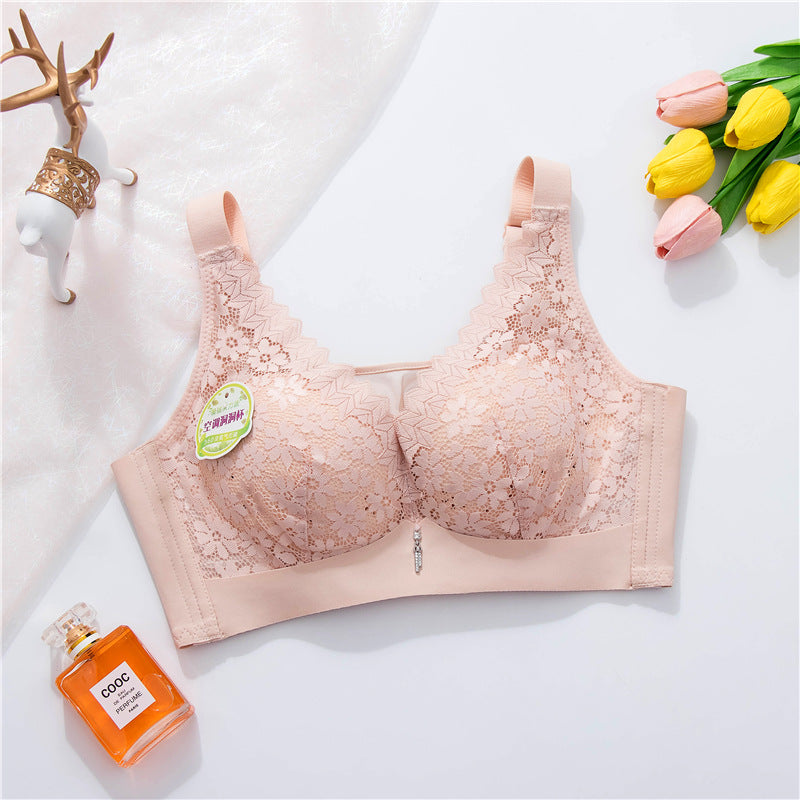 Top Full Coverage Breast Holding Adjustable Thin Bras