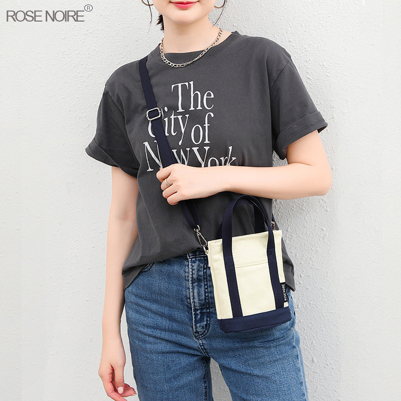 Glamorous Pretty Beautiful Canvas Mobile Portable Shoulder Bags