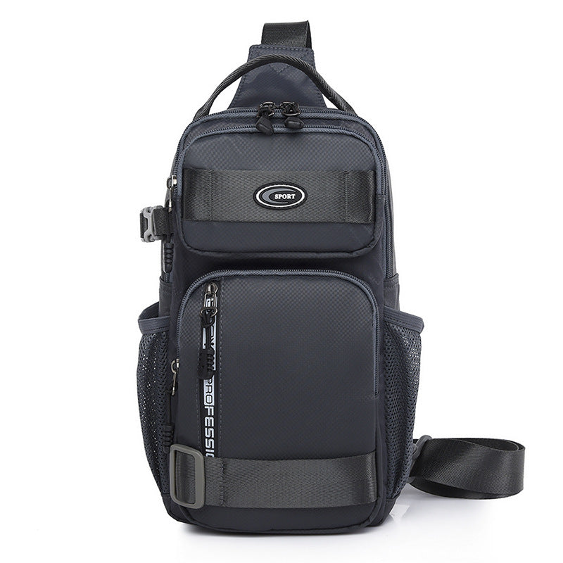 Men's Creative Versatile Oxford Cloth Waterproof Men's Chest Bags