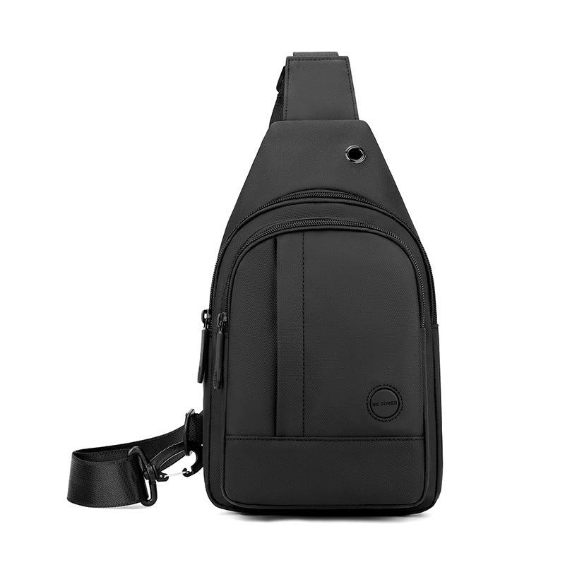 Men's Creative Daily Korean Nylon Waterproof Men's Chest Bags