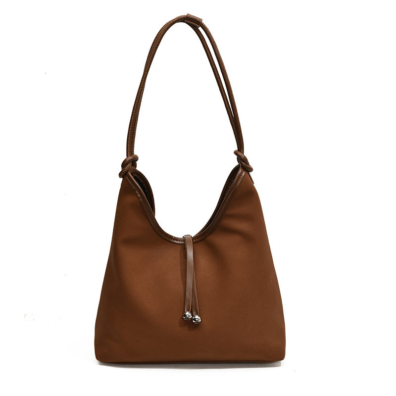 Women's Large Capacity Portable Fashion Retro Minority Shoulder Bags