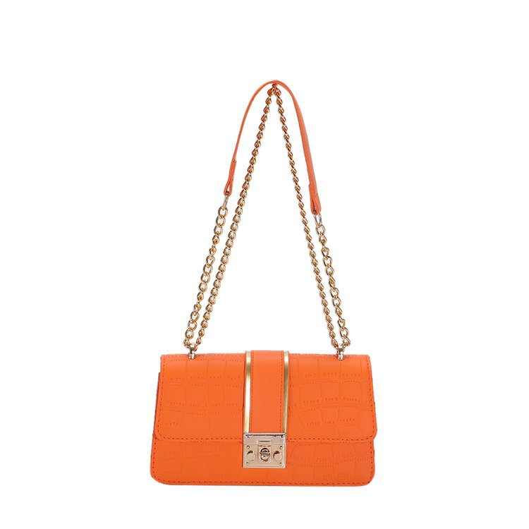 Underarm Korean Style Fashion Chain Trendy Texture Stone Crossbody Bags