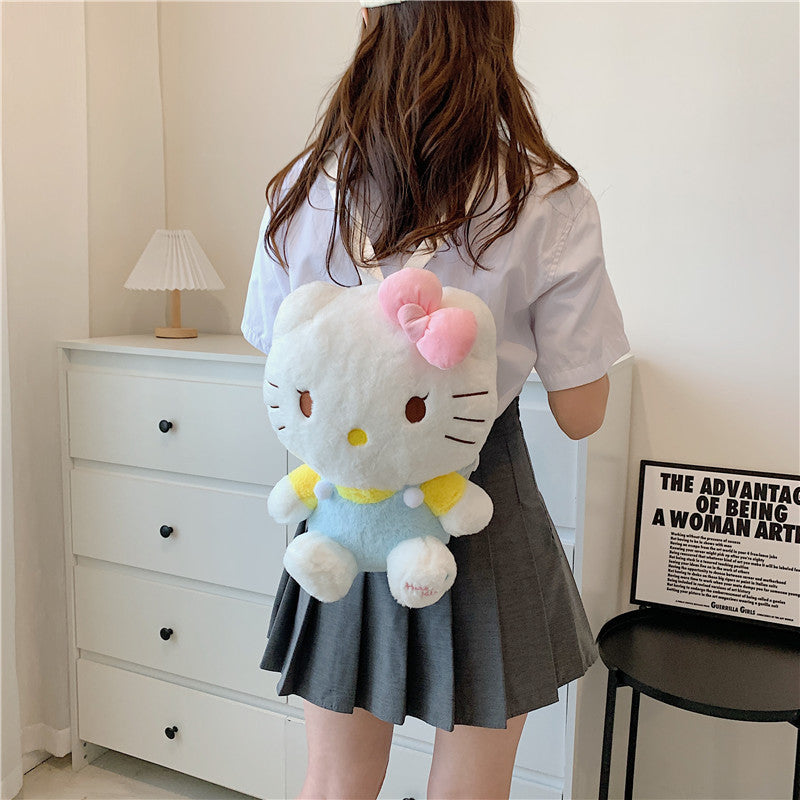 Cat Plush Cute Mobile Doll Birthday Crossbody Bags