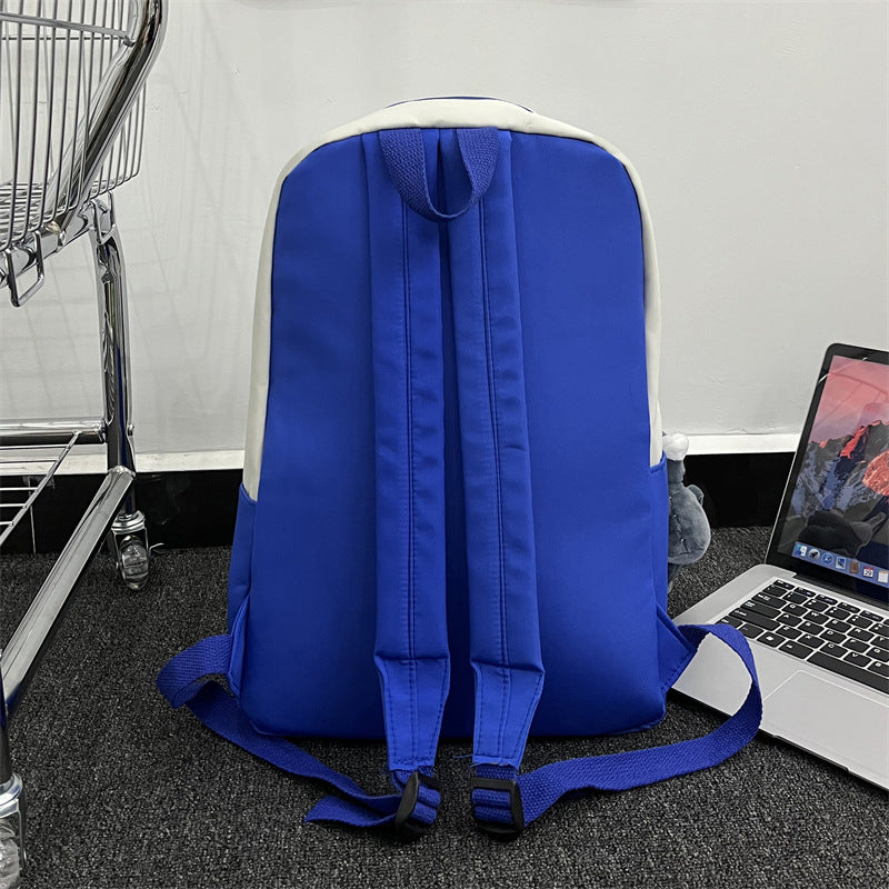 College Letter Large Capacity Fashion Trendy Backpacks