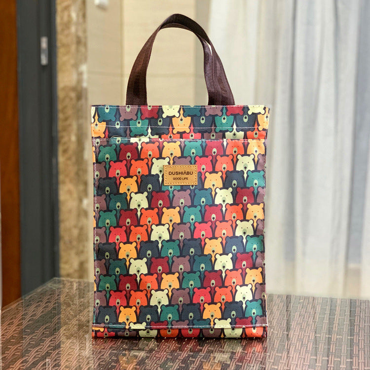 Volume Waterproof Lunch Box Snack Make-up Handbags