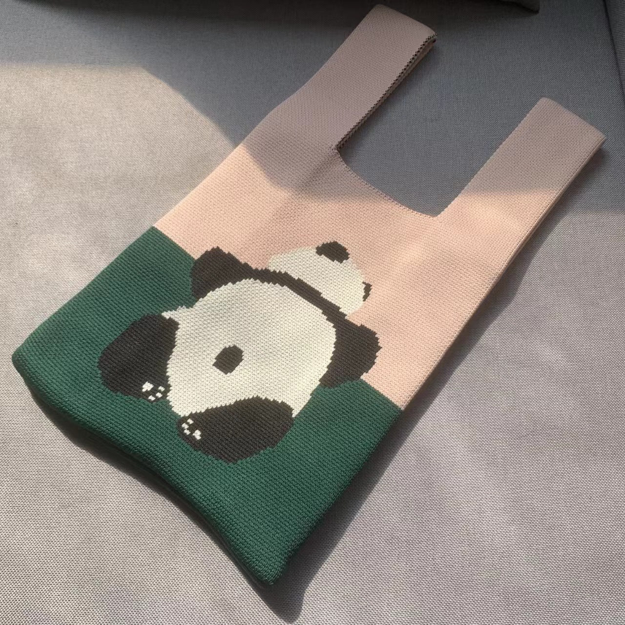 Women's Knitted Wool Vest Hand Carrying Box Handbags