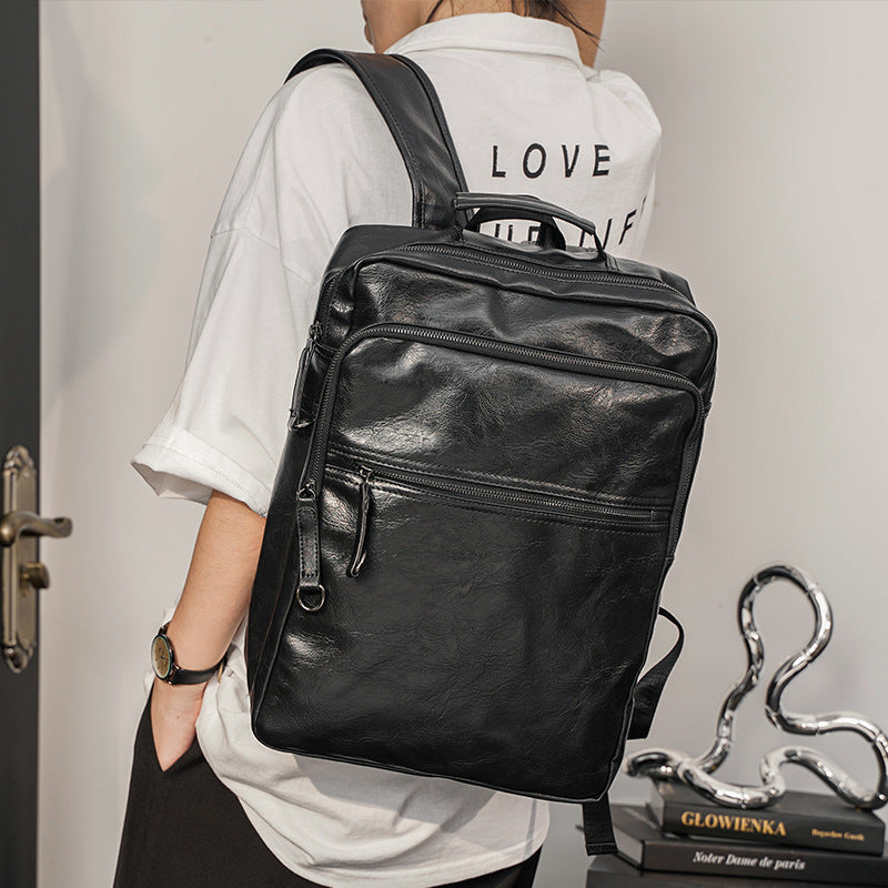 Men's Korean Style Large Capacity Trendy Leisure Backpacks