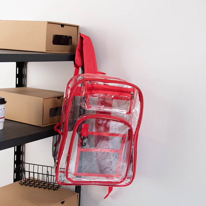 Comfortable Attractive Beautiful Large Capacity Transparent Backpacks