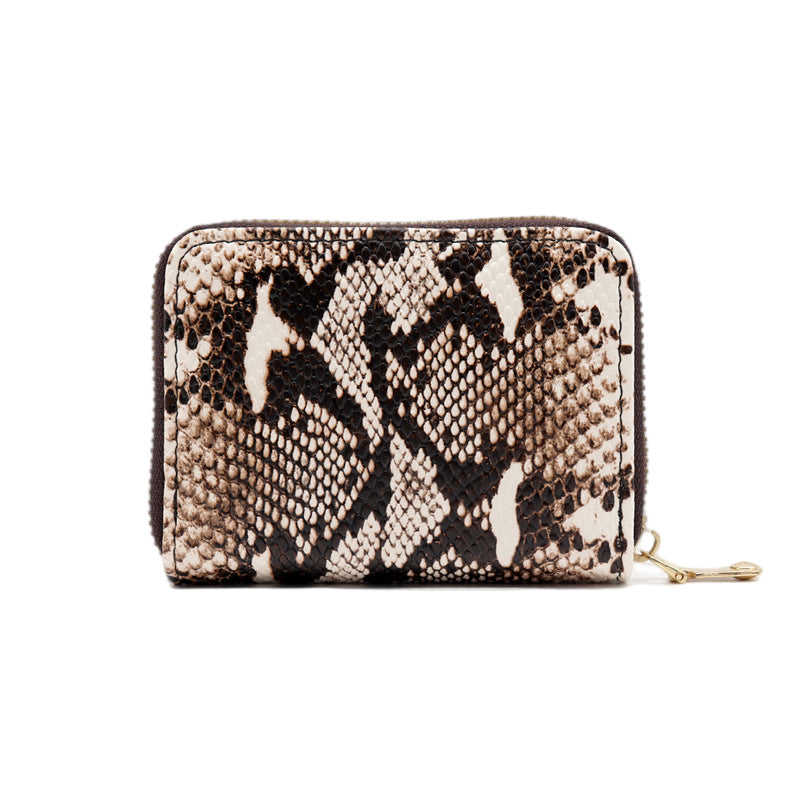 Animal Pattern Series Expanding Exquisite Short Large Card Holder