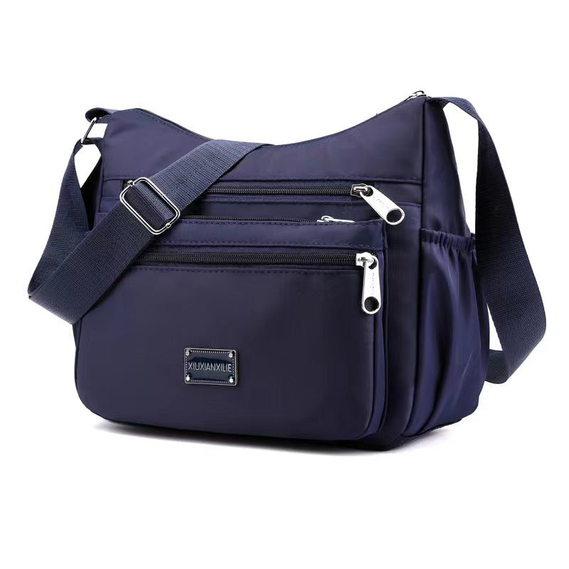 Women's Large Capacity Nylon Canvas Mother Business Shoulder Bags