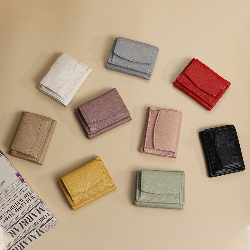 Unique Women's Innovative Creative Lychee Pattern Ladies Wallets